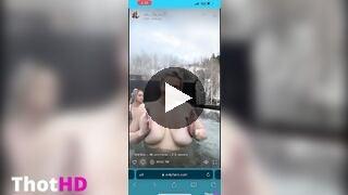 Lexi Cayla Titty Nude im Pool ONLY FANS